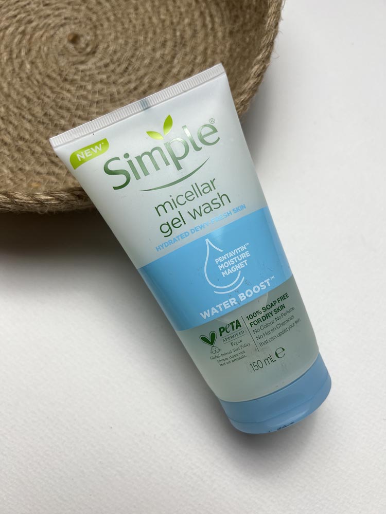 ژل شستشو صورت سیمپل مدل Micellar gel